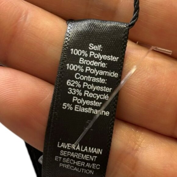 NWT FOR LOVE & LEMONS Juliet Floral Black/Pink Lace Garter Size XXS Lingerie - Picture 6 of 9